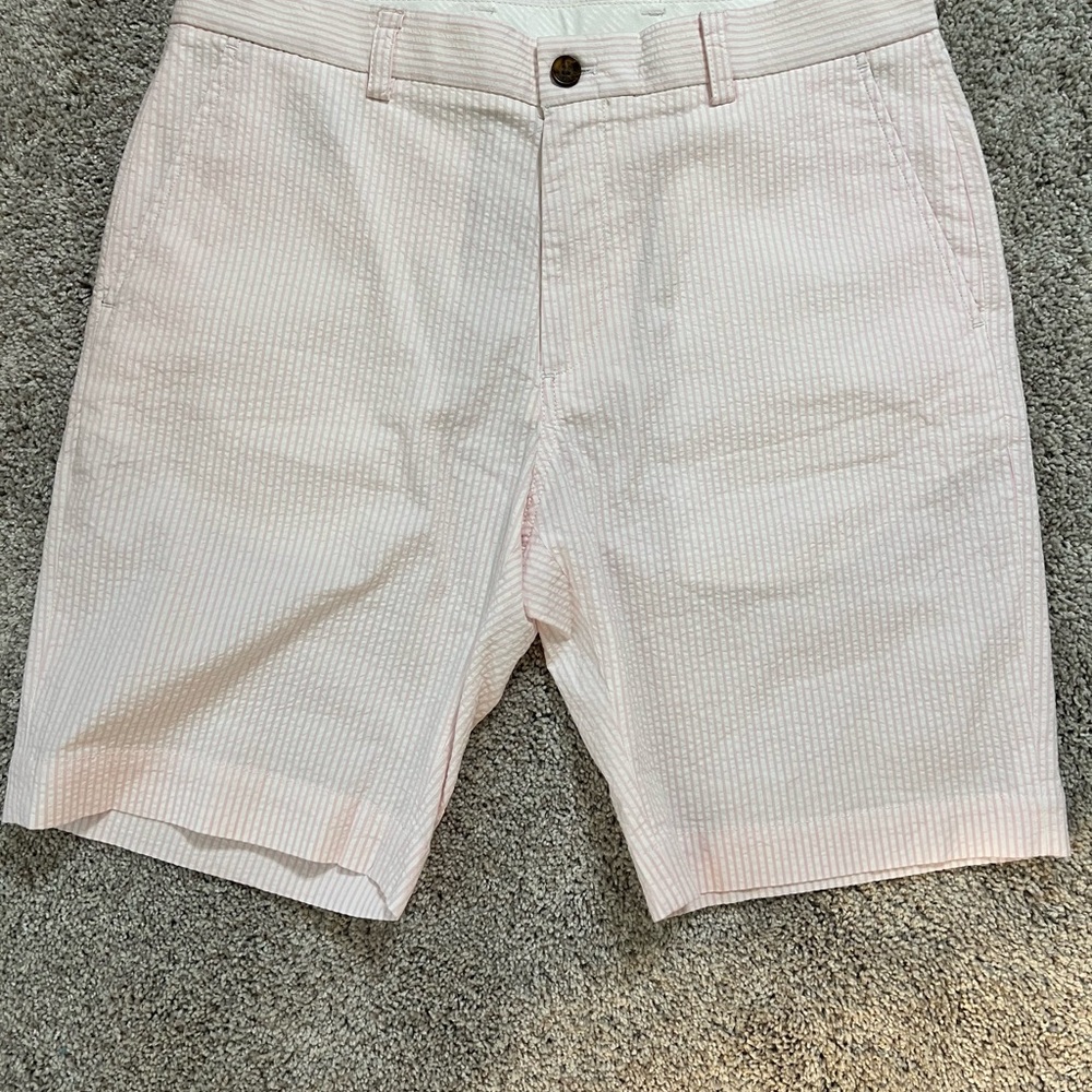 Brooks Brothers Pink Flat Front Shorts